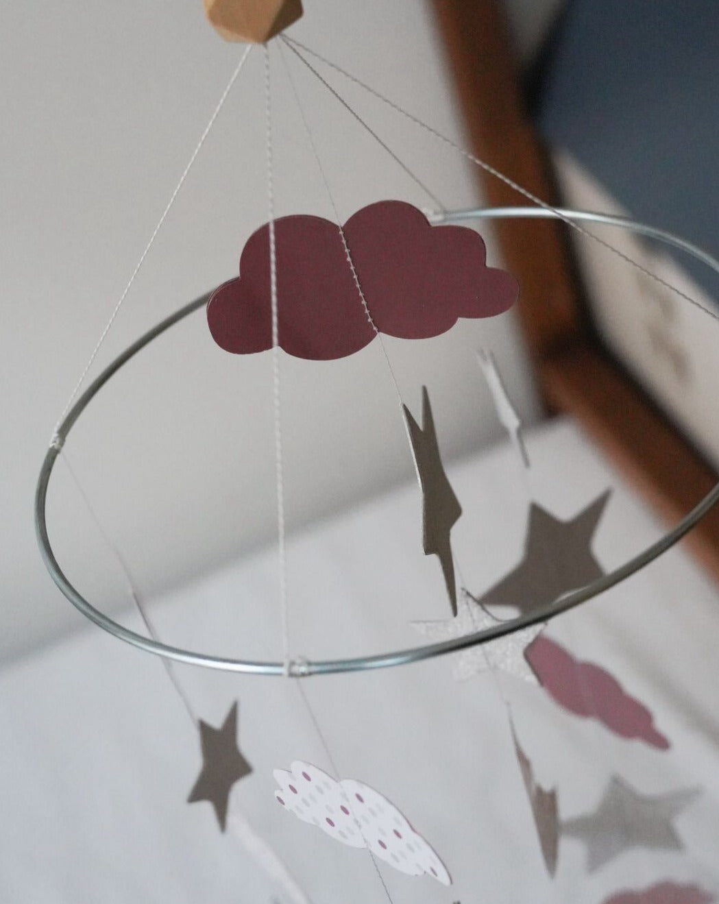 Cumulus baby mobile - Starcloud