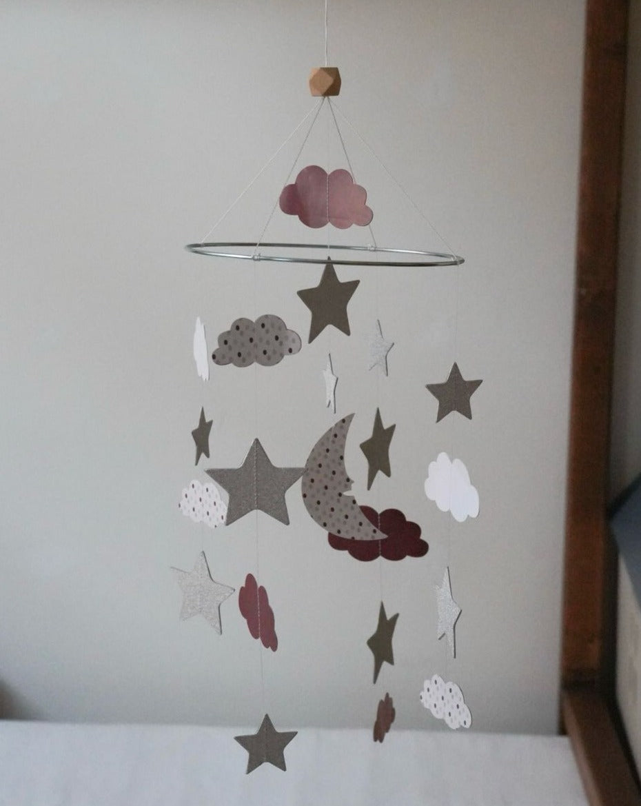 Cumulus baby mobile - Starcloud