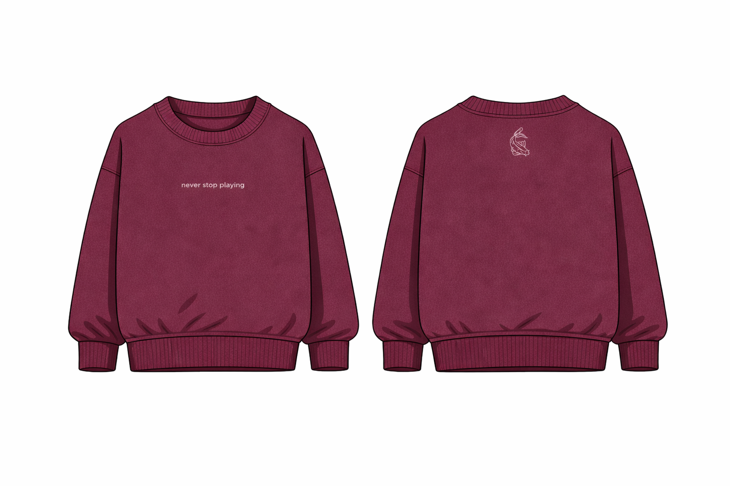Focus Match Sweatshirt – Kids | Organic Cotton | Preorder