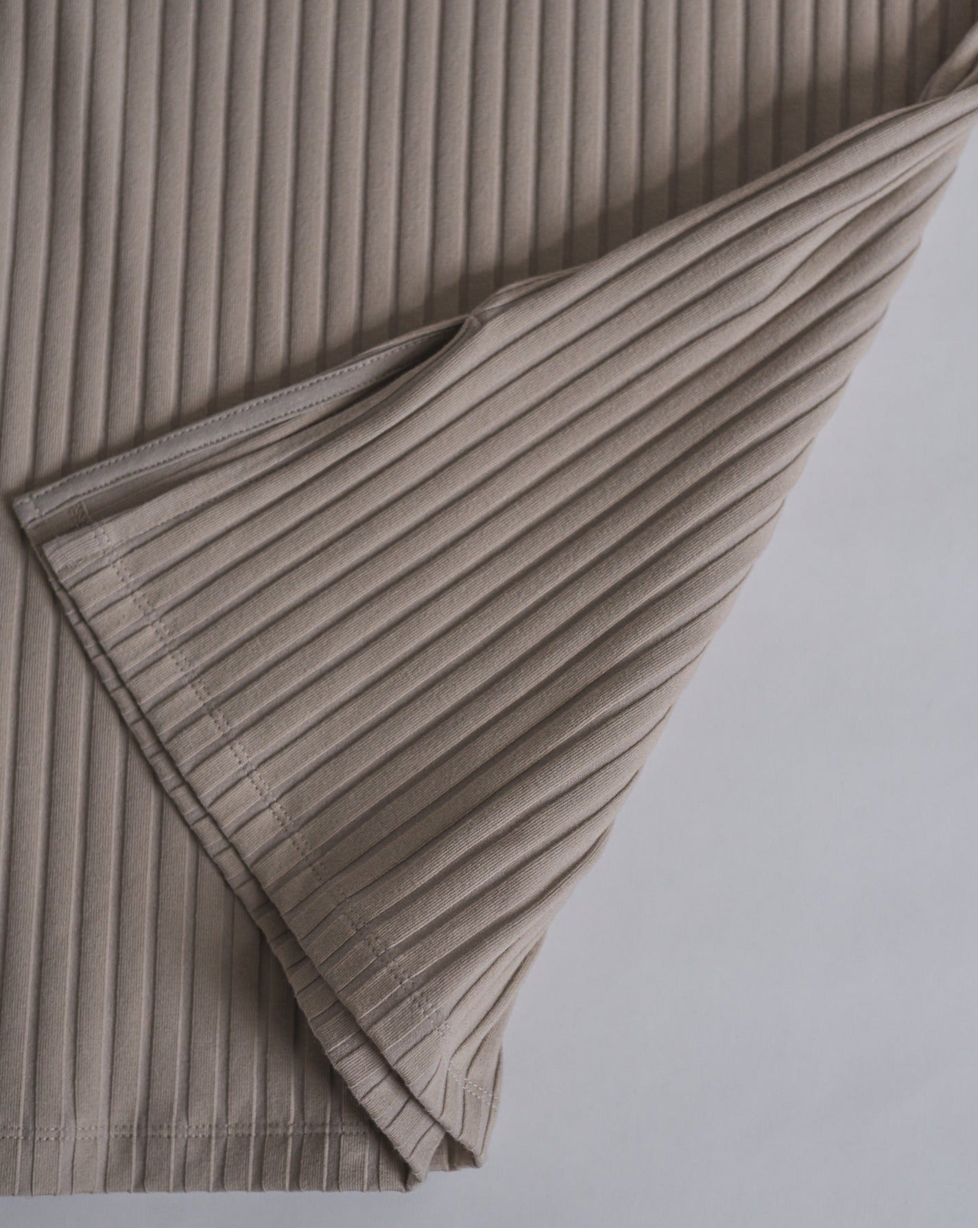 Slit in both sides.