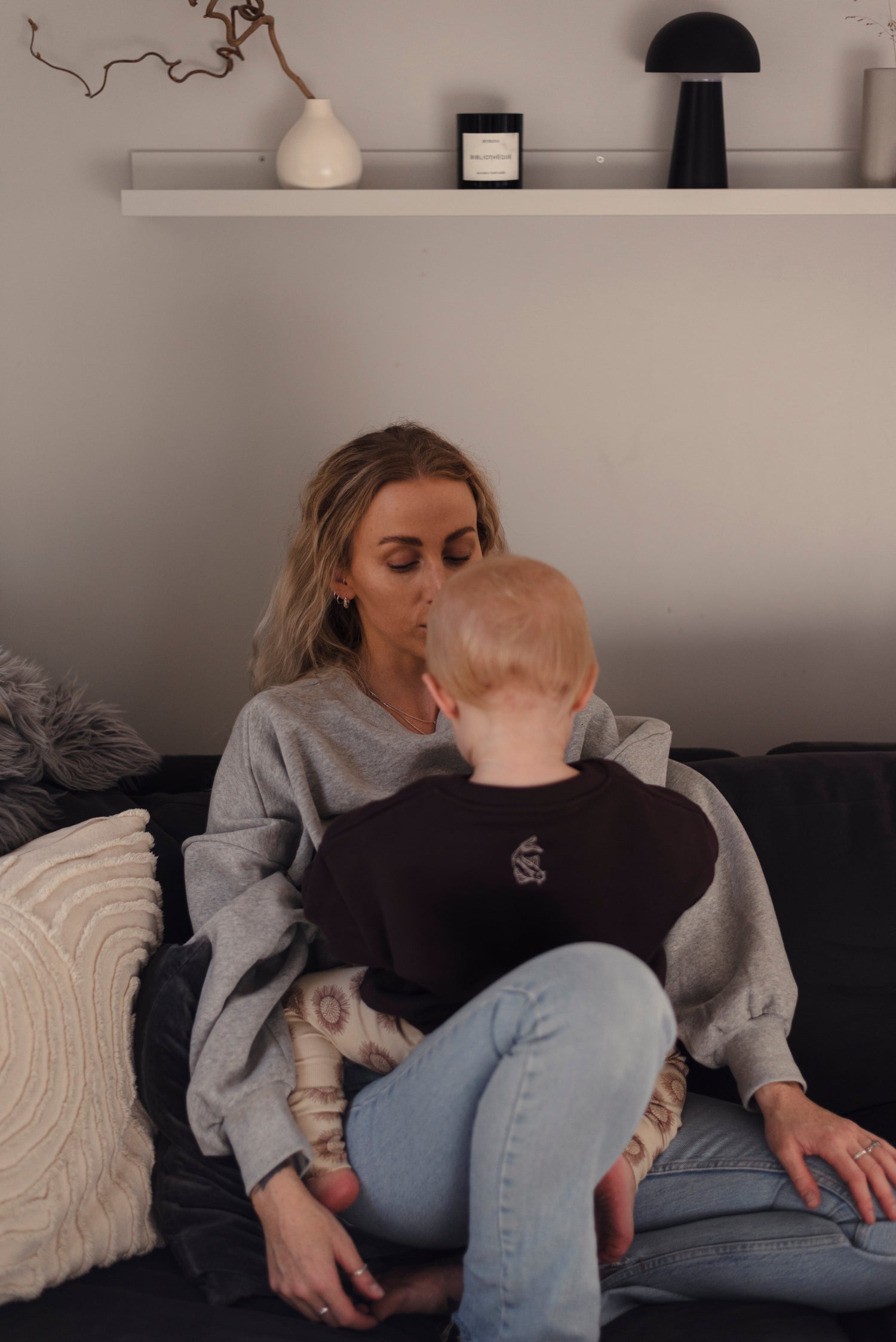 Mother and son