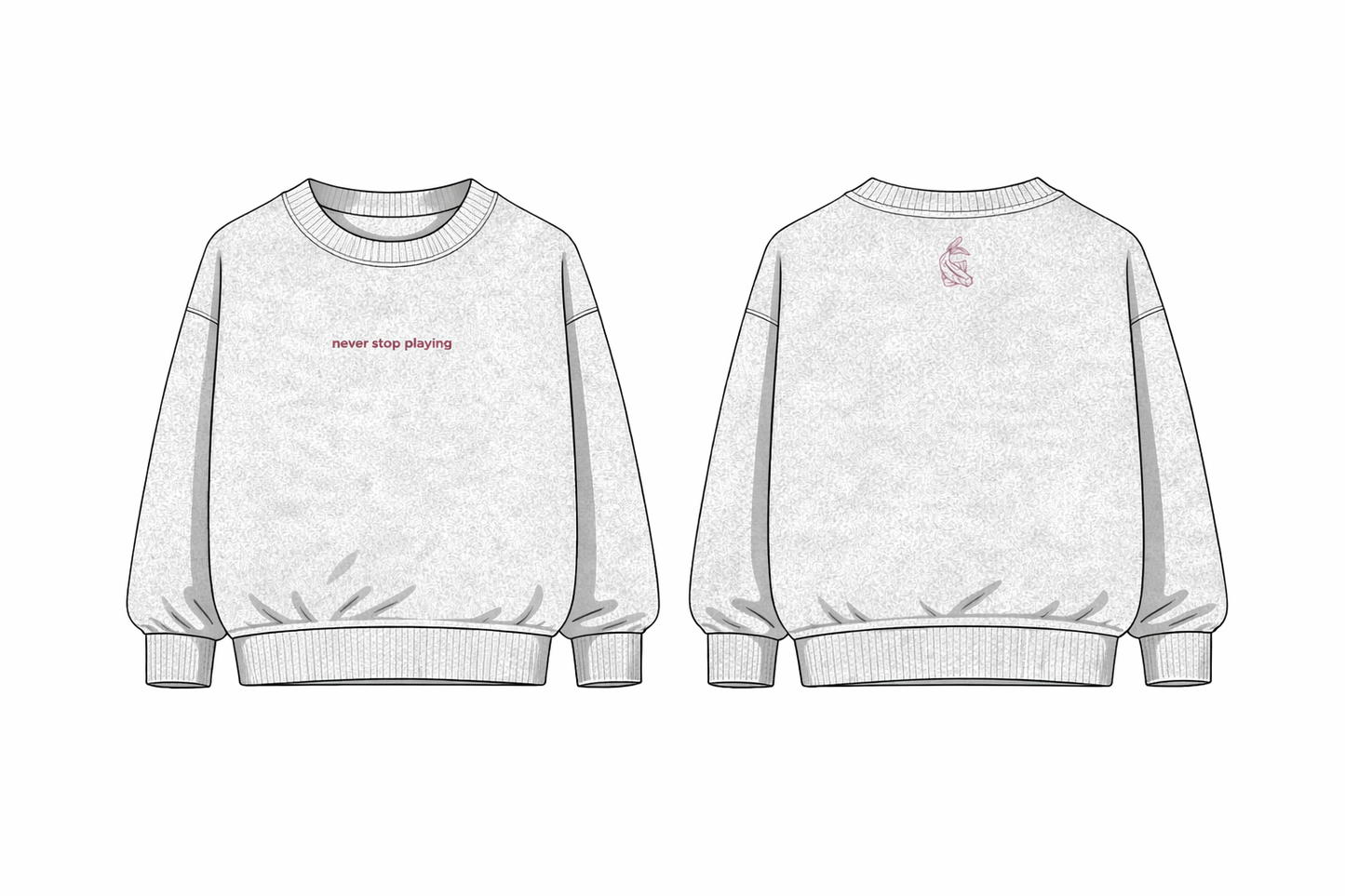 Focus Match Sweatshirt – Kids | Organic Cotton | Preorder