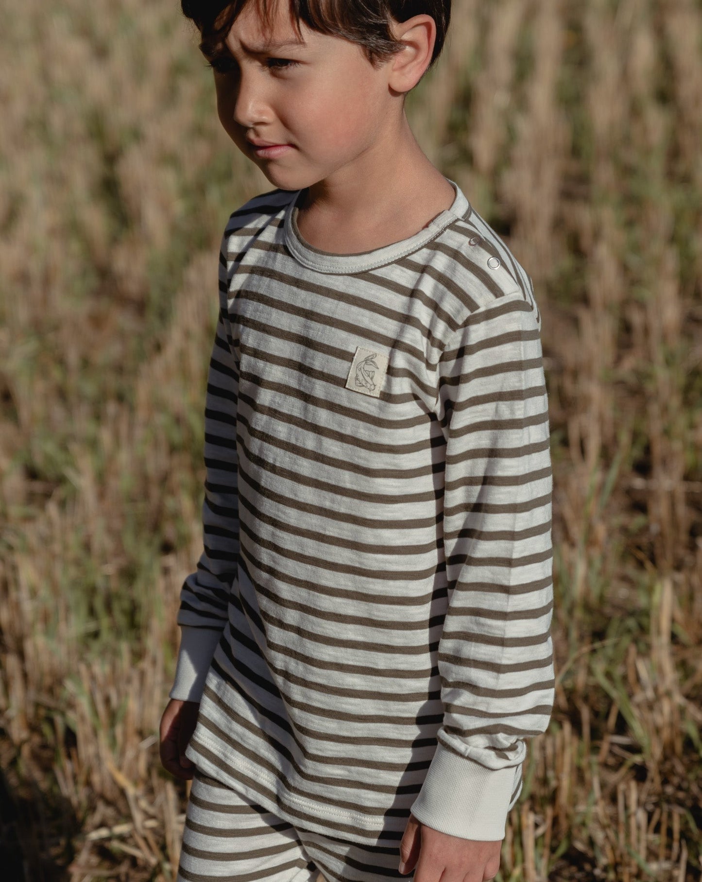 Keep stripe long sleeve